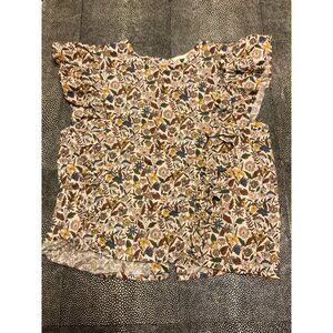 Soor Ploom Sleeveless Blouse 2 Yr EUC